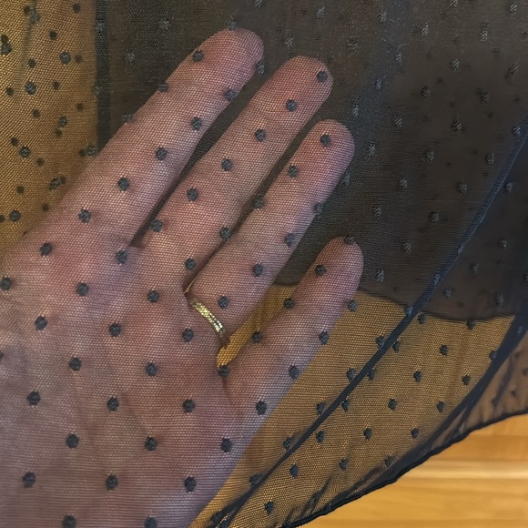 Victoria’s Secret Sheer Black Tee - Picture 3 of 5